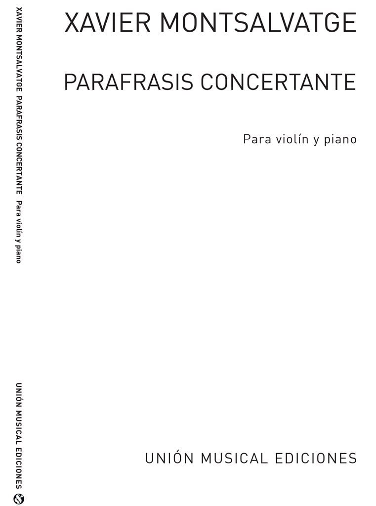 Parafrasis Concertante